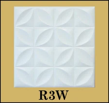 Glue Up Ceiling Tiles Easy Installation white Painted R3 SUPER SALE!!