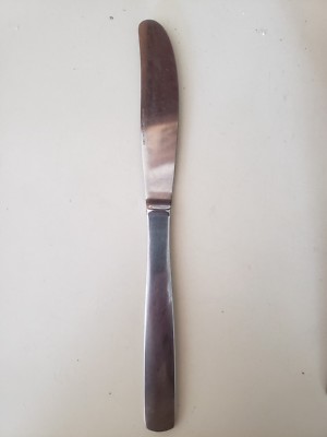 Gense - FACETTE - SWEDEN - 18/8  Stainless Silverware / DINNER KNIFE 2 pieces
