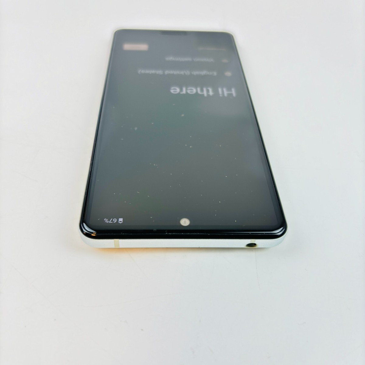 AQUOS sense 5G SHG03 64GB　OliveSilver SHARP AQUOS sense5G Olive Silver 4GB 64GB SIM-Free Unlocked