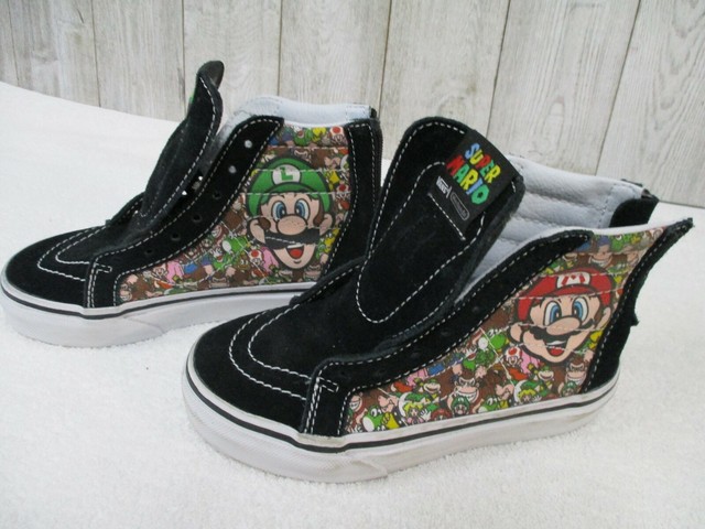 super mario vans kids