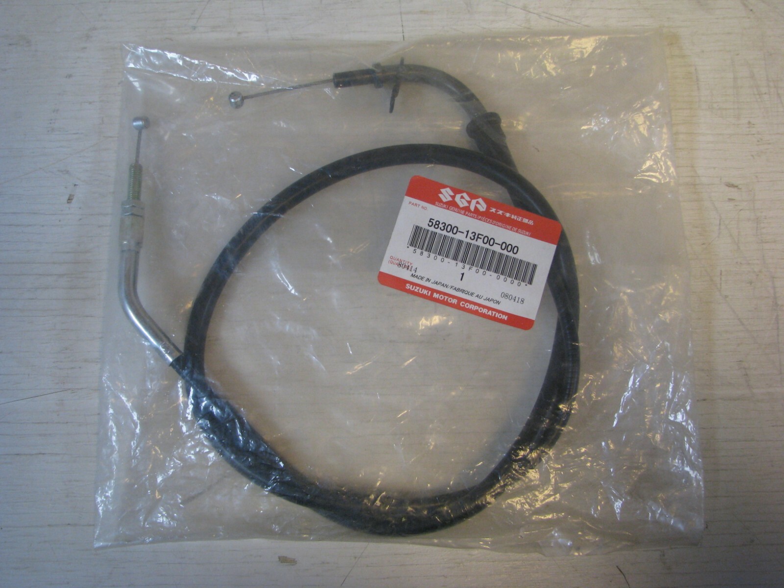 Suzuki Throttle Cable Assembly NO. 1 20032010 GZ250 Marauder 58300
