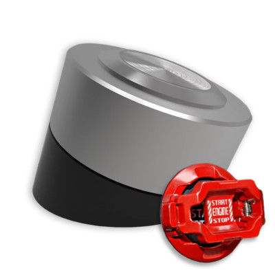 Wireless Metall Power Button Computer Desktop Power Switch Edelstahl PC Gam