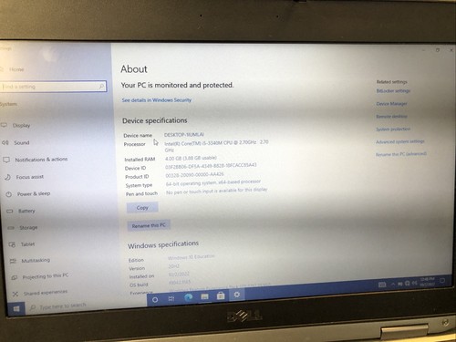 Dell Latitude E6430 14” Intel Core i5-3340M @ 2.70 GHz 4GB 320GB HDD Windows 10 - Picture 3 of 6