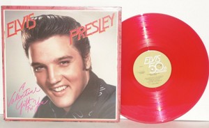 Elvis Presley Valentine Gift For You Red Vinyl Vg Plays Well Rca Afl15353 Ebay