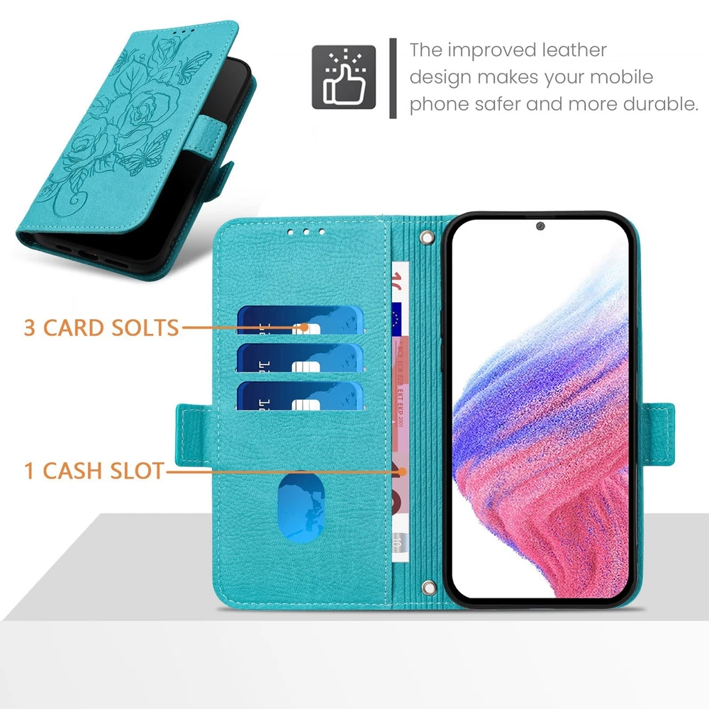 Magnetic Leather Wallet Phone Case for OnePlus 13 13R Nord 2 3 4 CE4 Lite