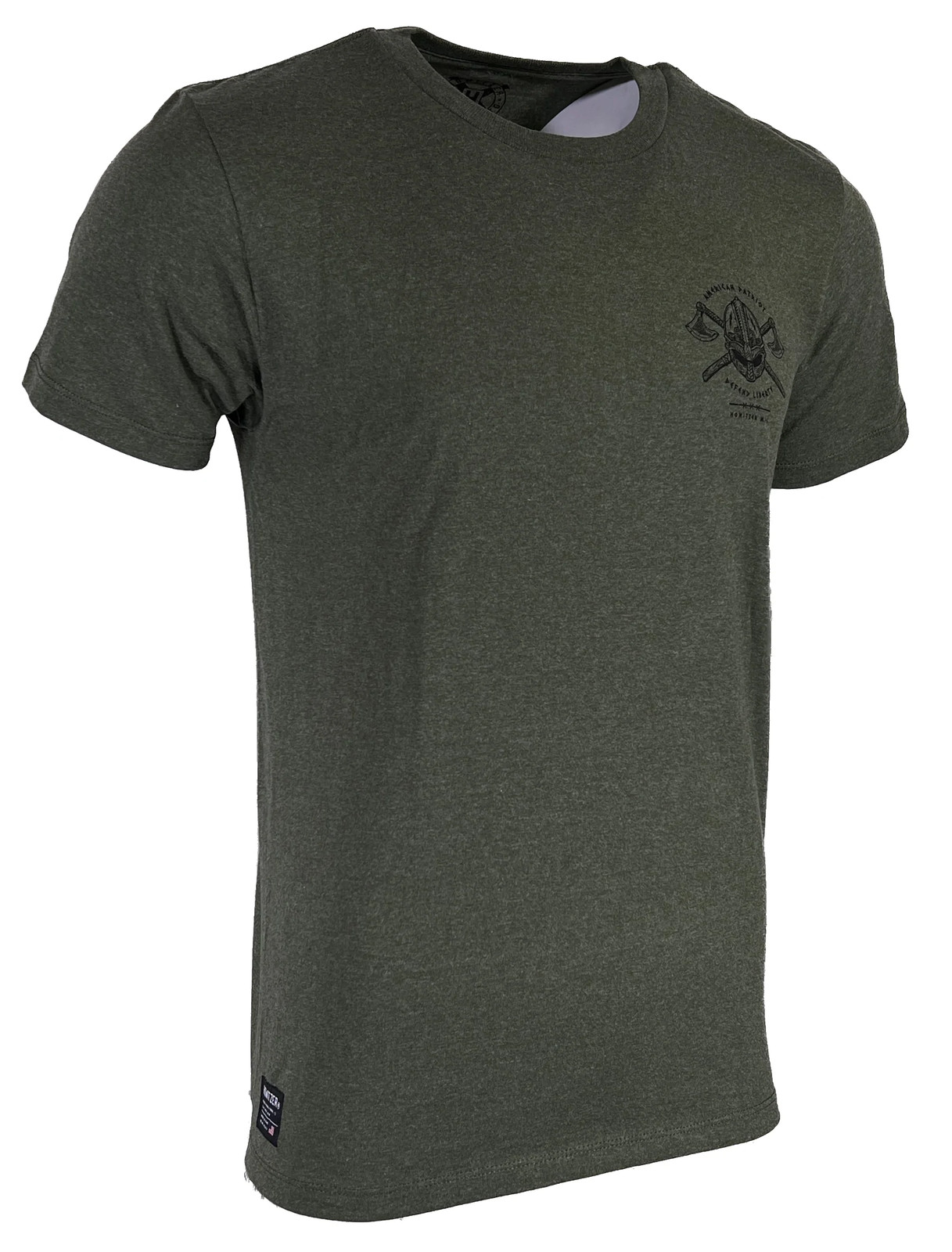 Howitzer Style Men's T-Shirt HEART OF A WARRIOR Military Grunt MFG