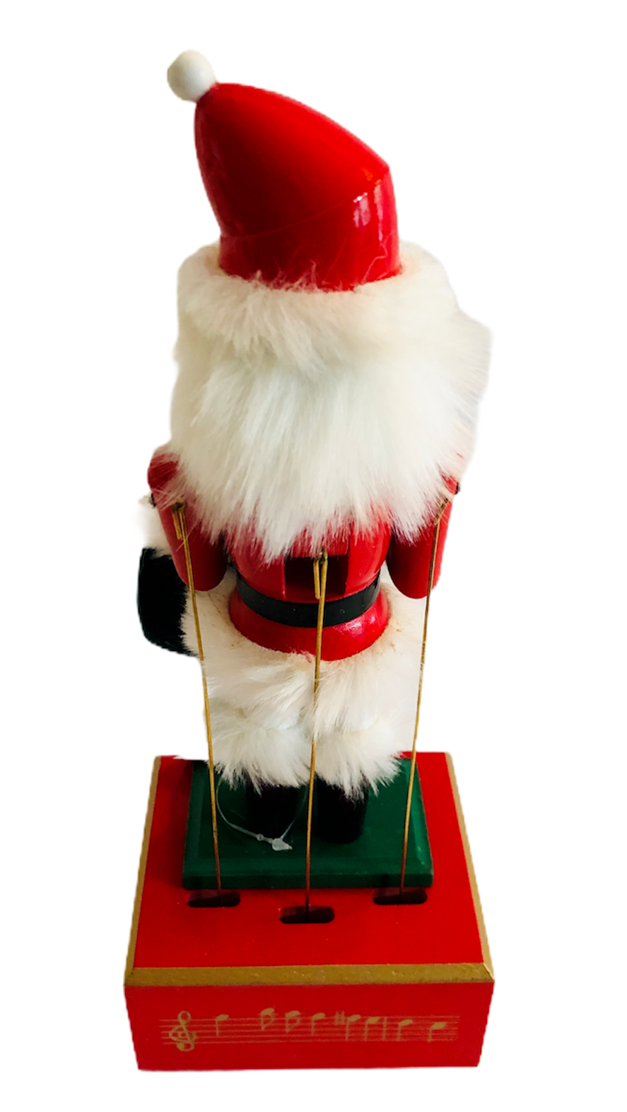 12" Red MUSICAL & ANIMATED Santa Claus Christmas Tabletop Nutcracker