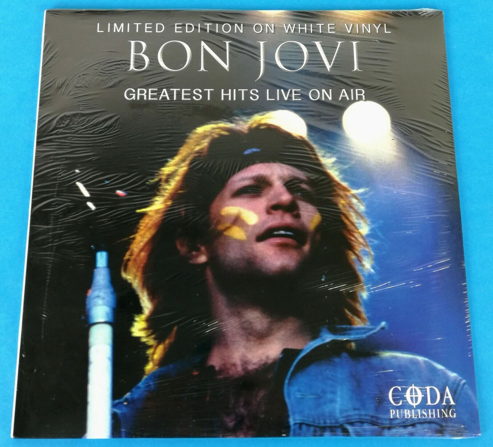 Bon Jovi - Greates Hits Live on Air - White LP - New Saled - Rare