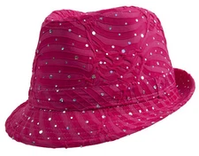 Top Headwear Womens Glitter Sparkle Fedora Hat
