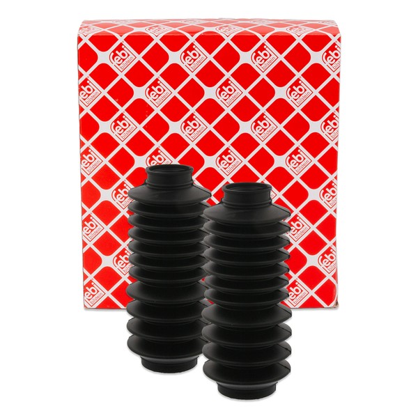 2X febi Spurstange Lenkmanschette FüR VW Transporter Bulli T3 Vorne 251419831A-image