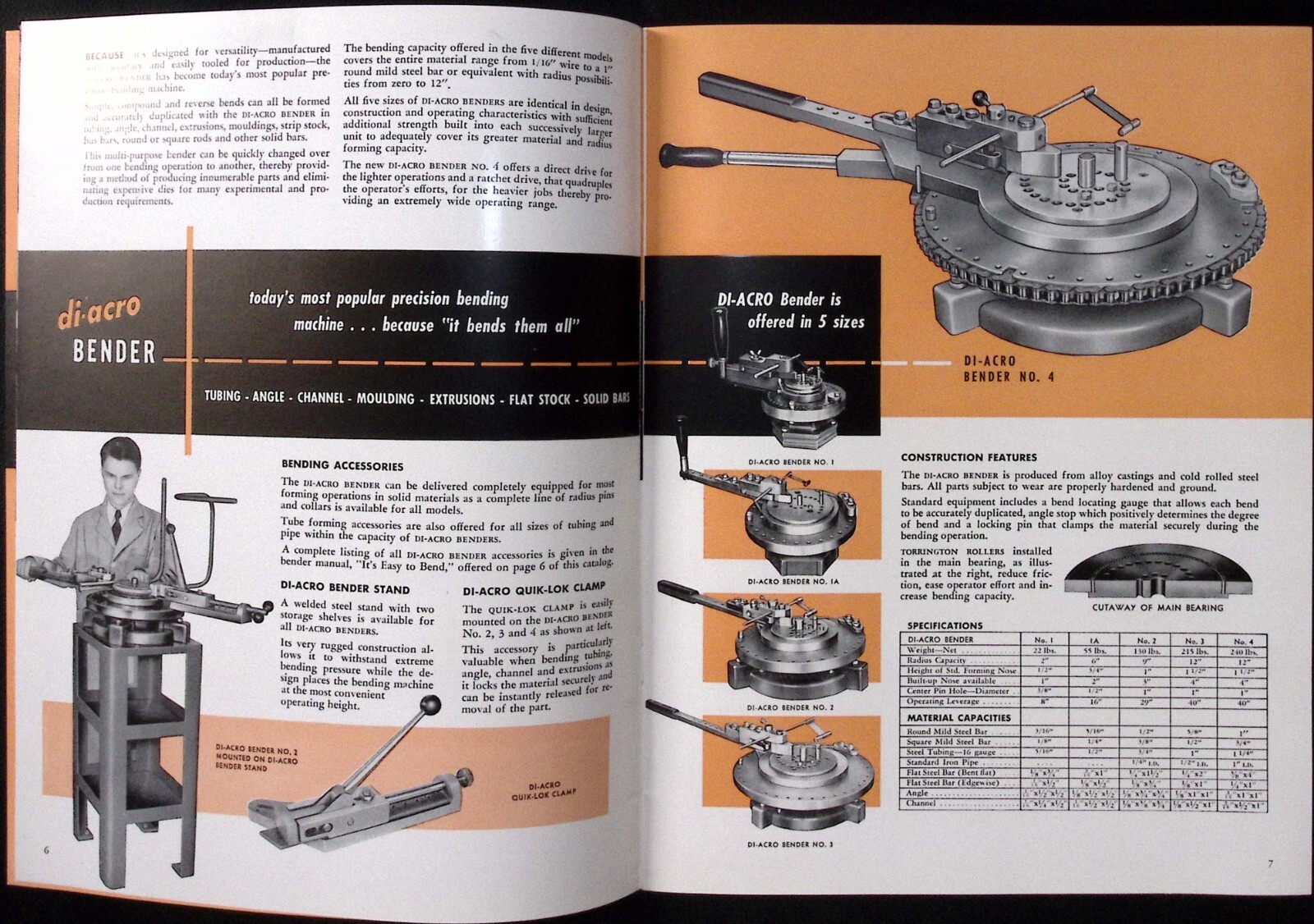 1953 Diarco Precision Machines for Die-less Duplicating Brochure