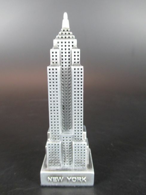 New York Empire State Building Voll Metall Modell,7,2 cm,USA Souvenir,NEU New York Empire State Building Voll Metall Modell,7,2 cm,USA Souvenir,NEU
