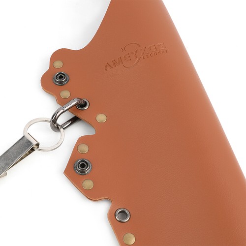 Archery Arrow Leather Quiver Bag Holder Hip Waist Recurve Bow Longbow Hunt Shoot - Picture 9 of 24