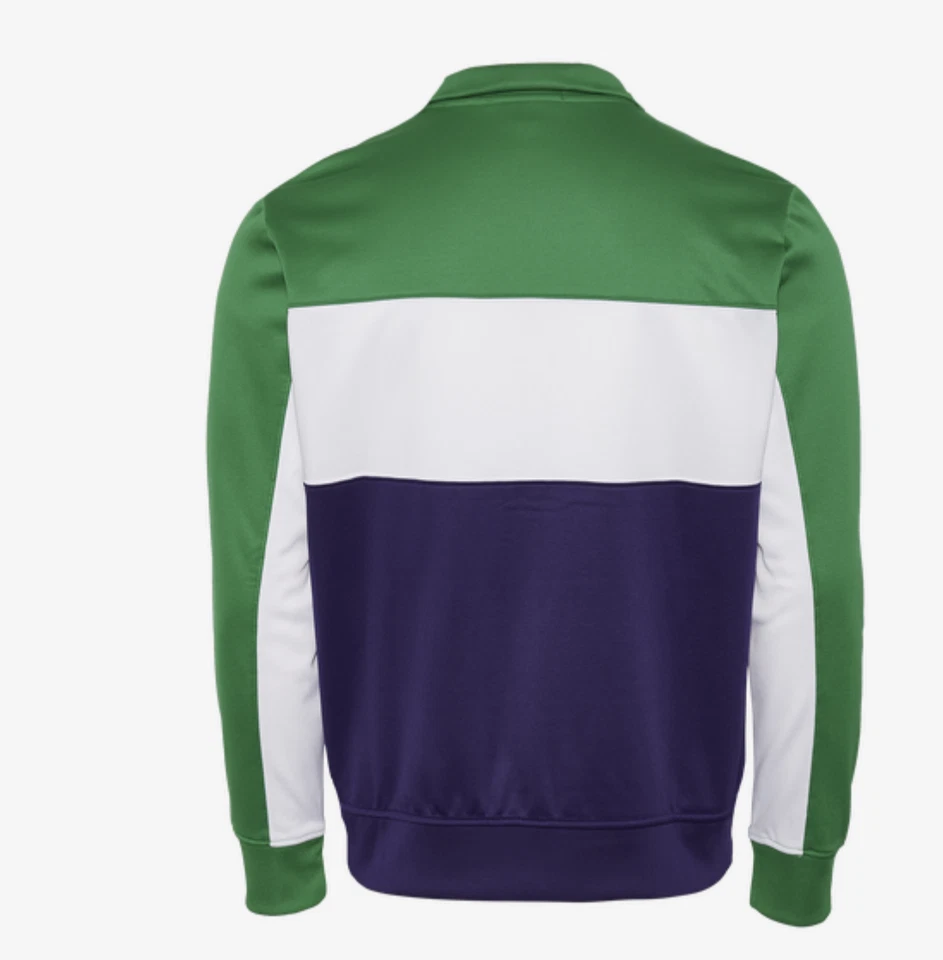 NUEVO CON ETIQUETAS Polo Sport Ralph Lauren Tricot Chaqueta de Pista Verde Blanco Azul Marino Foto 2 de 3