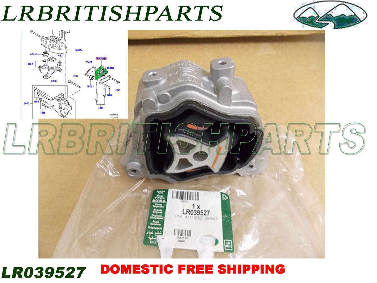 GENUINE LAND ROVER ENGINE MOUNT LOWER BRACKET LR2 EVOQUE