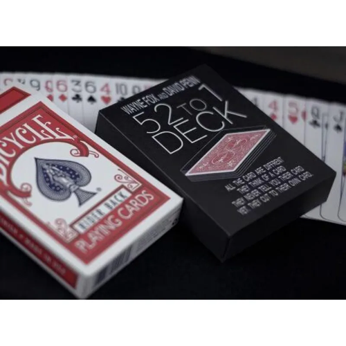 DAS 52 ZU 1 ZAUBERTRICK DECK von Wayne Fox & David Penn - Amazing Card Illusion - Bild 1 von 5