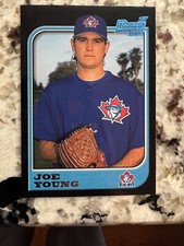 1997 BOWMAN 1st ROOKIE CARD TORONTO BLUE JAYS JOE YOUNG #102