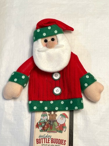 Christmas Rudolph, Santa or Snowman Bottle Buddies - Picture 1 of 8
