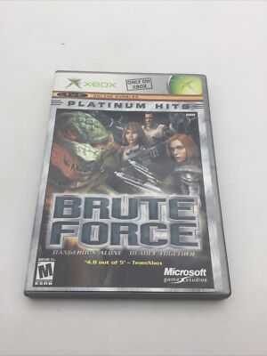 Brute Force (Microsoft Xbox) - Complete With Game & Manual - Used
