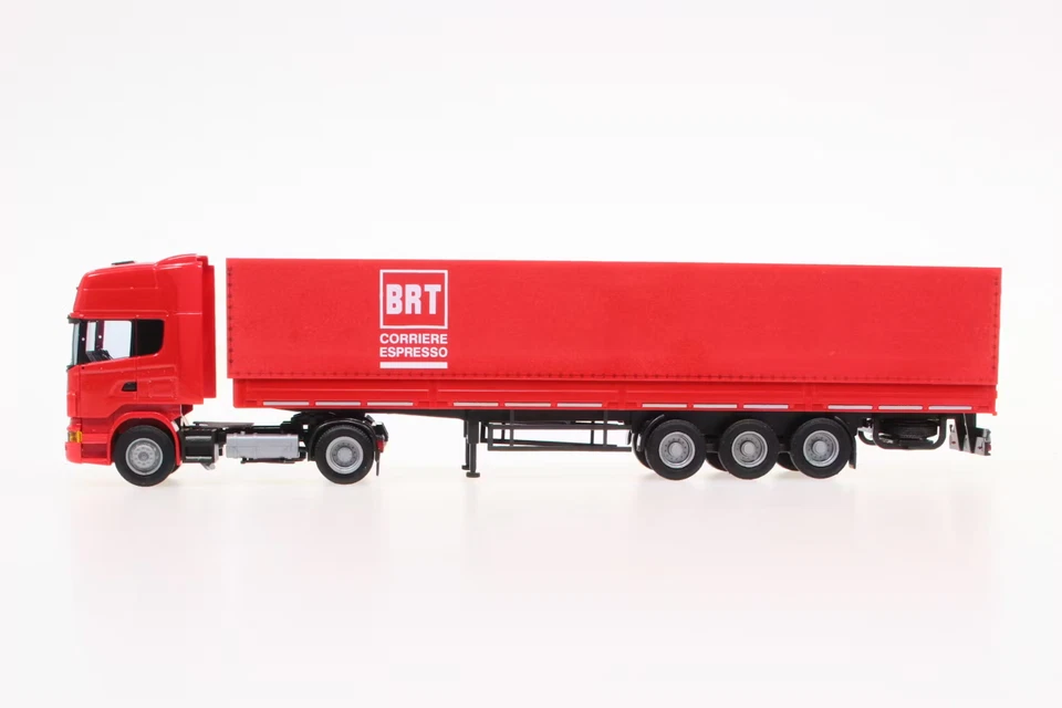 Awm 58434.1 Autoarticolato 'BRT corriere espresso' con trattore Scania  HO 1:87 - Immagine 3 di 4