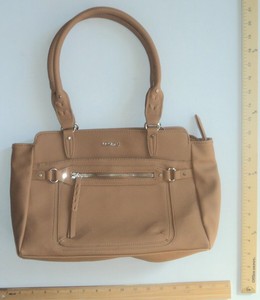 ladies tan purse