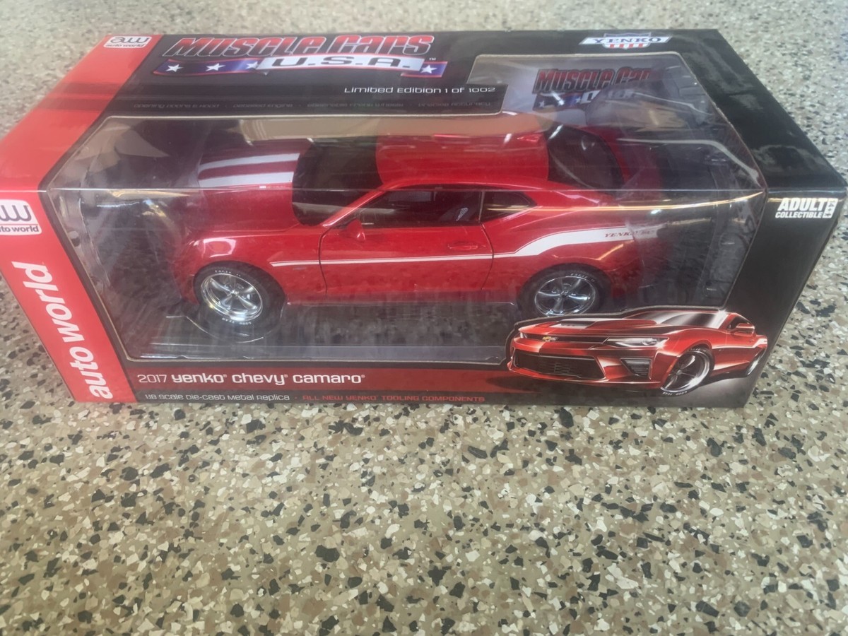 ミニカー Auto World 1/18 Yenko Chevy Camaro 1/18 AUTOWORLD MUSCLE CARS USA 2017 YENKO CHEVROLET CAMARO