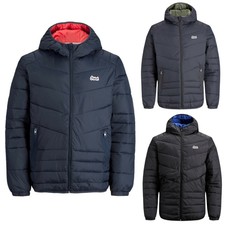 Jack&Jones Hombre Cazadora Chaqueta Capucha Anorak Parka Acolchada OFERTA