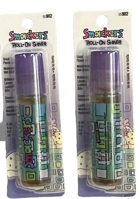 2  Bonne Bell Smackers Lipgloss roll On Shiner VA VA VANILLA  0.30 FL OZ VINTAGE - image 1 of 2