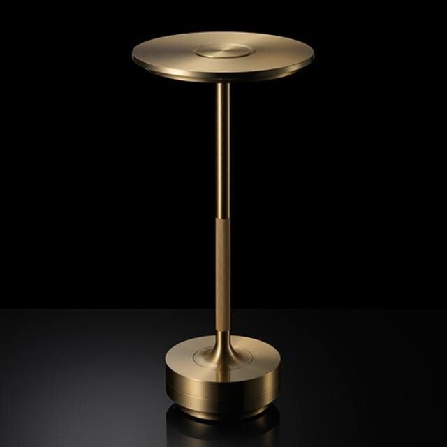 【美品】TURN BRASS ambientec TN001-01BS Ambientec TURN LED Table Lamp Brass Gold TN001-01BS Light