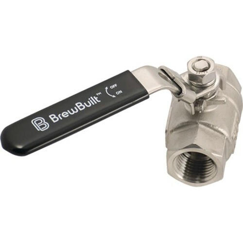 BrewBuilt® Stainless Ball Valve | 1/2" Locking Full Port - Afbeelding 4 van 4