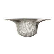 4402356 4-3/8 Inch Universal Kitchen Stainless Steel Mesh Strainer