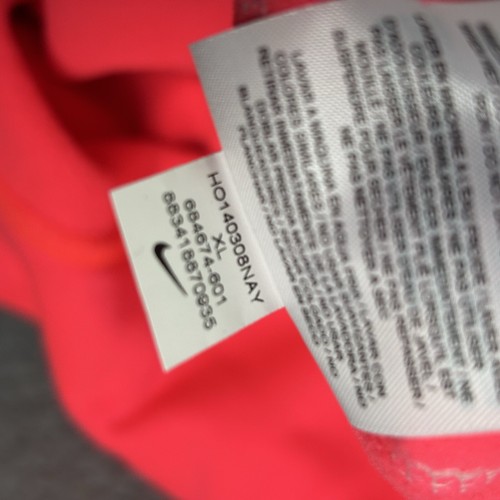 Nike Therma Fit Hoodie All Time Mezzo Print Sweatshirt Womens XL Pink 684674 601 - Picture 11 of 13