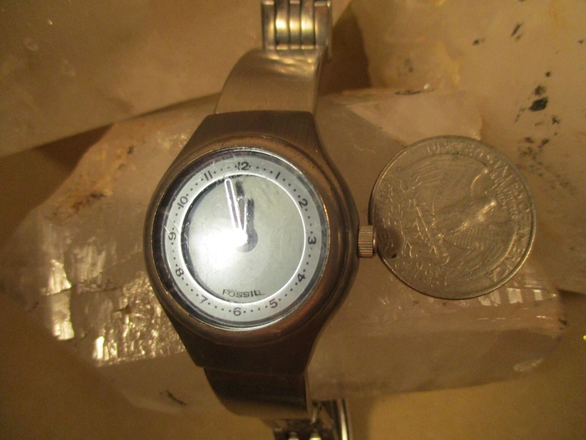 Women's Fossil Big Tic Stainless Steel Watch JR-7876 | eBay
