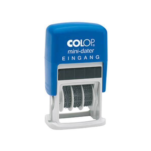Colop timbro data mini-dater 160/l1 25 x 12 mm l a blu