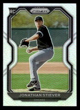 2021 Panini Prizm #68 Jonathan Stiever Silver Prizm Card Chicago White Sox