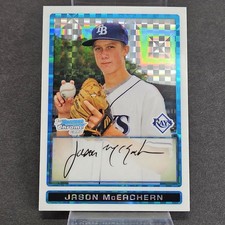 2009 Bowman - Chrome Prospects Jason McEachern #BCP67 X-Fractor /299 (RC)