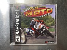 XS Moto Sony PlayStation 1 Video Game With Case Booklet Used