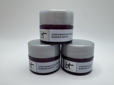 3 IT Cosmetics Confidence In A Cream Barrier Boost Daily Repair Moisturizer Mini