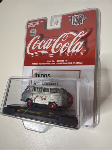 M2 Machines 1965 Ford Econoline Van Coca-Cola Raw Chase 250pcs Limited 1/64 - Picture 9 of 14