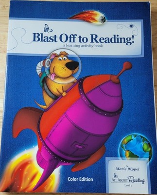 BLAST OFF TO READING! COLOR EDITION BY Marie Rippel PAPERBACK **ACCEPTABLE**