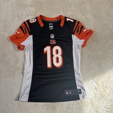 Nike NFL Cincinnati Bengals A.J. Zielona #18 czarna koszulka do gier rozmiar S A4
