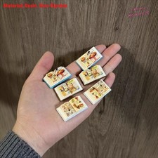 10PC Dollhouse Miniatures 1/12 Scale Tiny Kitchen Dining Books Magazines