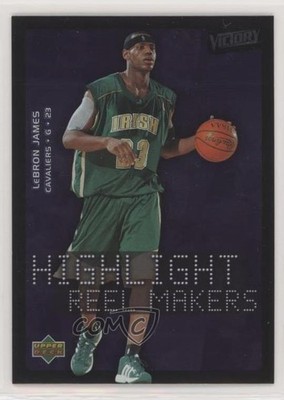 2003 Upper Deck Victory Highlight Reel Makers LeBron James #222 Rookie RC 0e4x