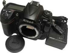 Nikon D300 Camera Body with Charger  LCD Cover Excellent Condition