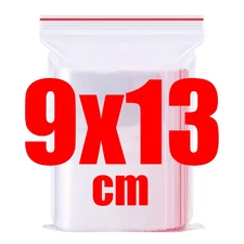 500/100Pcs Self Sealed Bags Plastic Storage Bag for Jewelry Food Pills Transpare