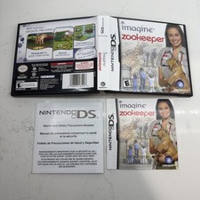 Imagine Zookeeper Case And Manual Only Nintendo DS Ubisoft