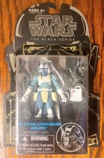 Star Wars 3.75  The Black Series  12 CLONE COMMANDER WOLFFE Figure - SEALED