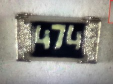 Panasonic ERJ‑3GEYJ474V 470kΩ ±5% 0603 SMD Resistor – Near‑Full Reel ~4000pcs – 