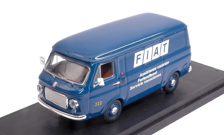 MODELLINO FURGONE STATICO RIO FIAT 238 ASSISTENZA VACANZE 1970 SCALA 1:43 - Immagine 3 di 4