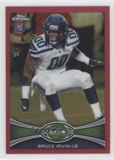 2012 Topps Chrome BCA Refractor 53/399 Bruce Irvin #176 1u6